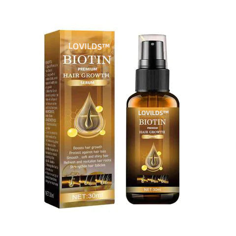 (🔥Last Day Sale-80% OFF) LOVILDS™ Biotin Premium Hair Growth Serum